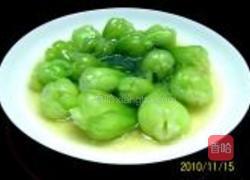 清水油盐炒油菜的做法图解7