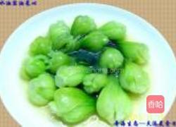 清水油盐炒油菜的做法图解9