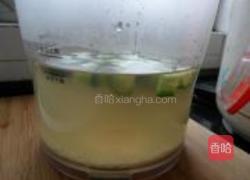 绿茶黄瓜米糊的做法图解5