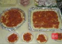 杏鲍菇培根披萨的做法图解9