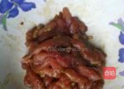 韭黄肉片的做法图解1
