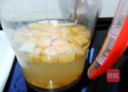 哈密瓜麦仁黄米糊的做法图解4