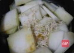 冬瓜虾皮肉丸汤的做法图解5