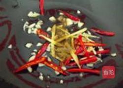 蒜薹炒香干的做法图解3