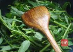 椒丝腐乳炒通菜的做法图解4