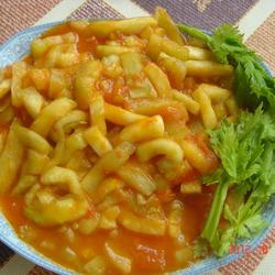 茄条西红柿的做法[图]