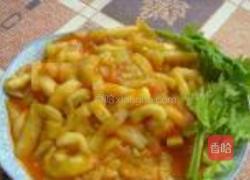 茄条西红柿的做法图解4