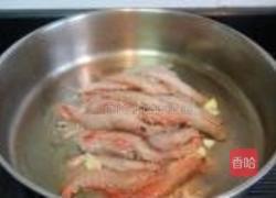 剥杆菜炒毛虾的做法图解4