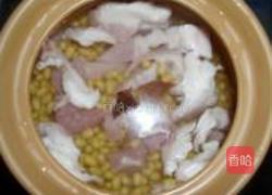 黄豆猪肉煲的做法图解3