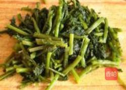 雪里蕻炒肉丝的做法图解1