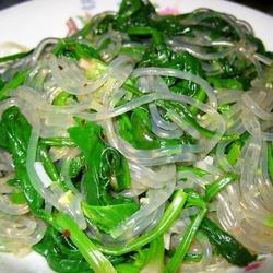 菠菜拌粉条的做法[图]