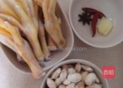 白芸豆烧鸭掌的做法图解4