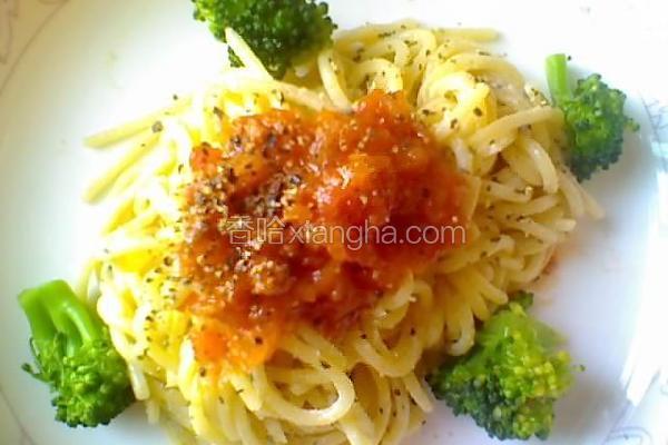 pasta(红白酱混合版)