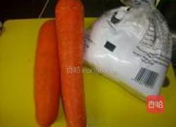 自制红萝卜板面的做法图解1