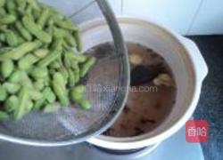 五香盐水毛豆的做法图解10