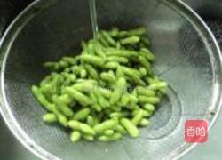 五香盐水毛豆的做法图解3