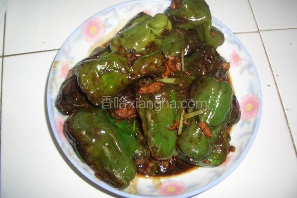 青椒包肉