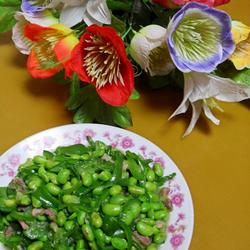 肉丝炒毛豆的做法[图]