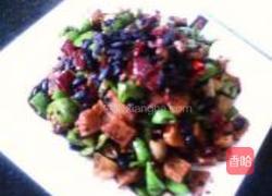 辣炒豆豉豆干的做法图解10