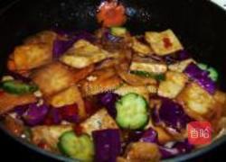 虾油焖豆腐的做法图解12