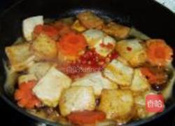 虾油焖豆腐的做法图解9