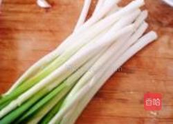 青蒜苗炒羊血的做法图解5