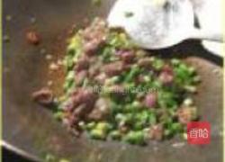 豆角鸡胗粒的做法图解7