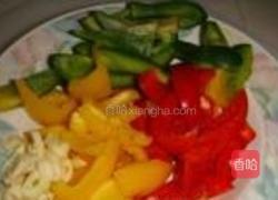 彩椒蚝油炒肉片的做法图解3