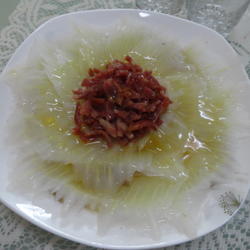 培根蒸白菜的做法[图]