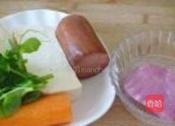 什锦双色肉丸的做法图解1