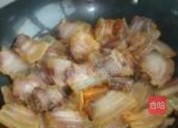 青萝卜炖腊肉的做法图解5