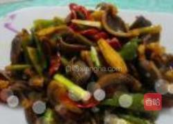 蒜香炒鸡胗的做法图解7