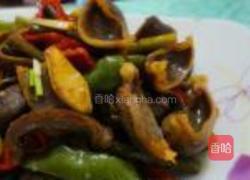 蒜香炒鸡胗的做法图解8