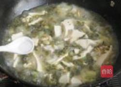 虾干酸菜豆腐汤的做法图解6