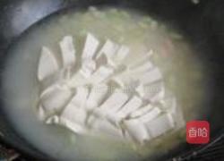 虾干酸菜豆腐汤的做法图解4