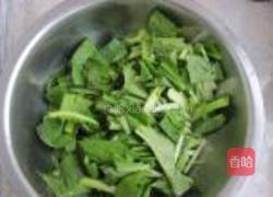 脊骨炖小白菜的做法图解2