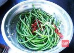 姜丝豇豆的做法图解7