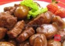 牛肉烧板栗的做法图解6