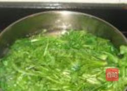 荠菜凉拌洋扁豆的做法图解3