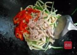 冬瓜皮炒千張的做法圖解6