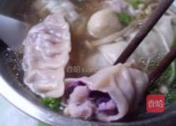 紫包菜肉馅饺子的做法图解19