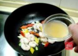 香芒炒虾球的做法图解6