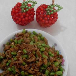 毛豆炒萝卜干的做法[图]