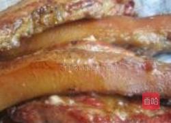 咸豆角炒腊肉的做法图解3