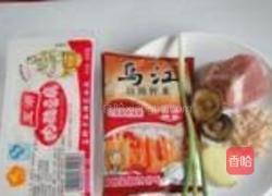 榨菜豆花的做法图解1