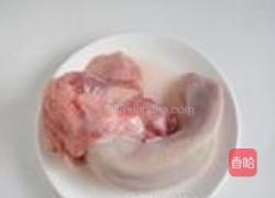 卤水猪舌的做法图解1