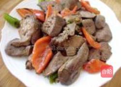 辣椒炒鸡肝的做法图解8