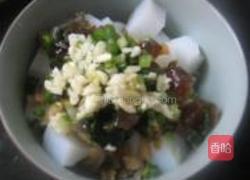 皮蛋榨菜拌凉粉的做法图解5