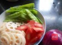 荷塘小炒的做法图解1