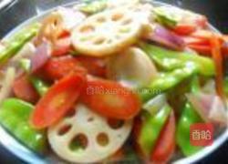 荷塘小炒的做法图解9